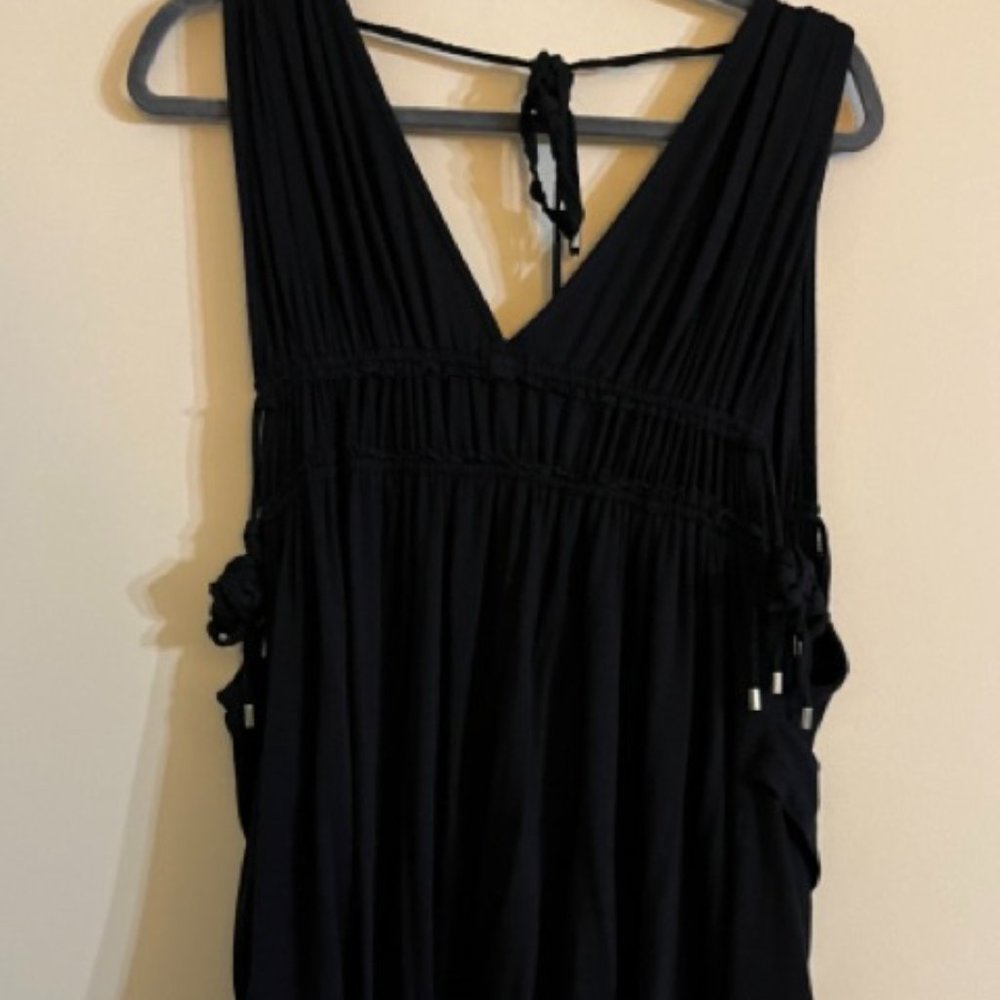 Black Bohemian Tank Top